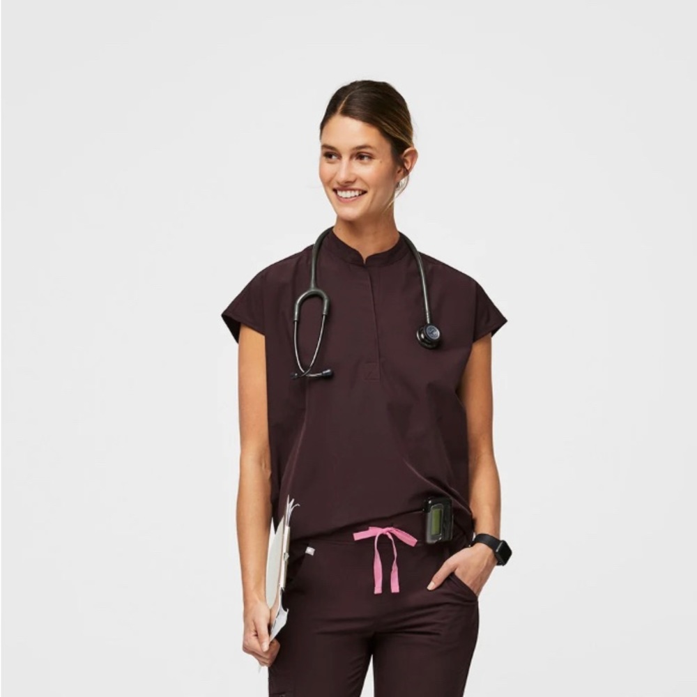 Figs Scrubs DARK FIG Limited Edition Color Rafaela Size S FreeX